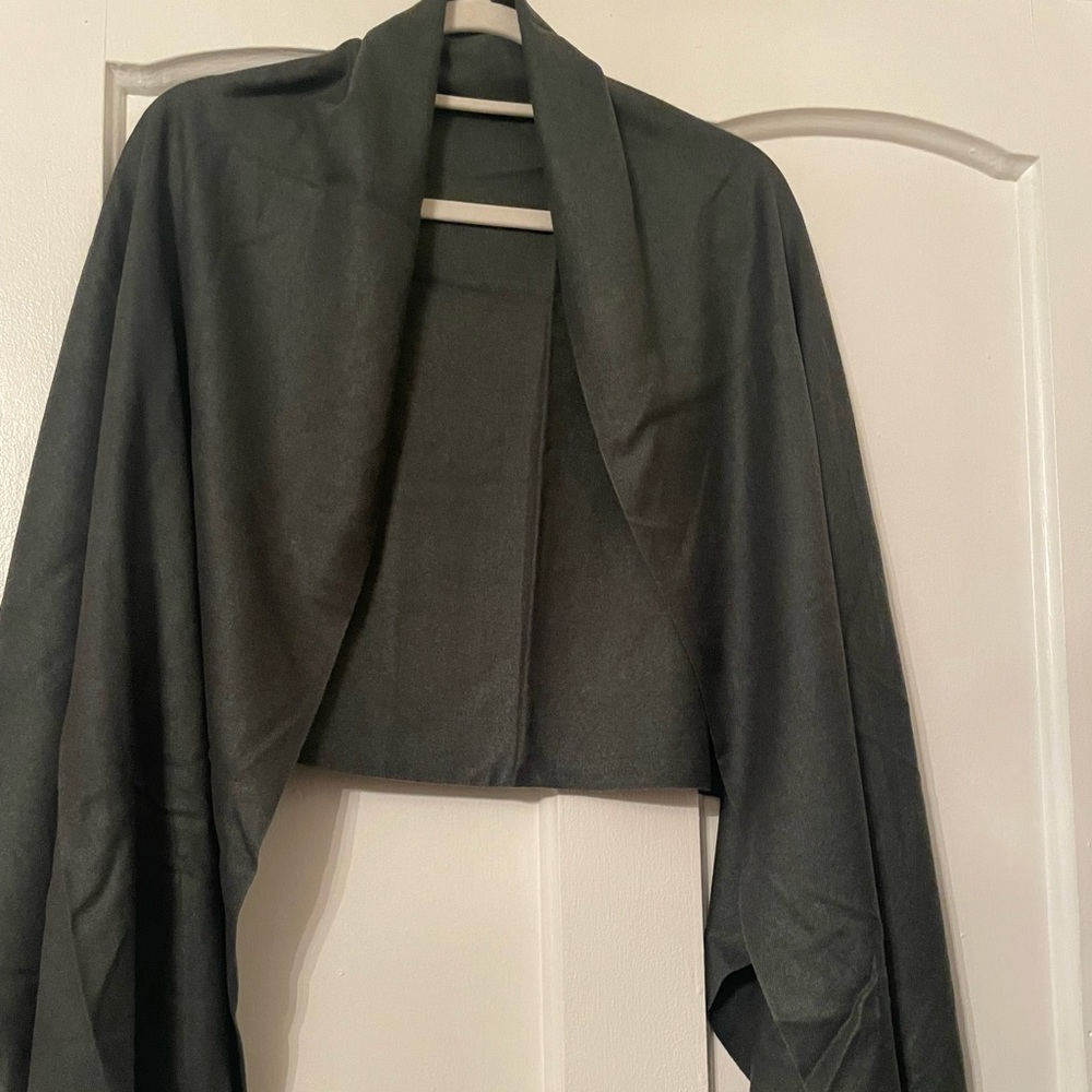 100% Forest Green NEW Cashmere scarf/shawl